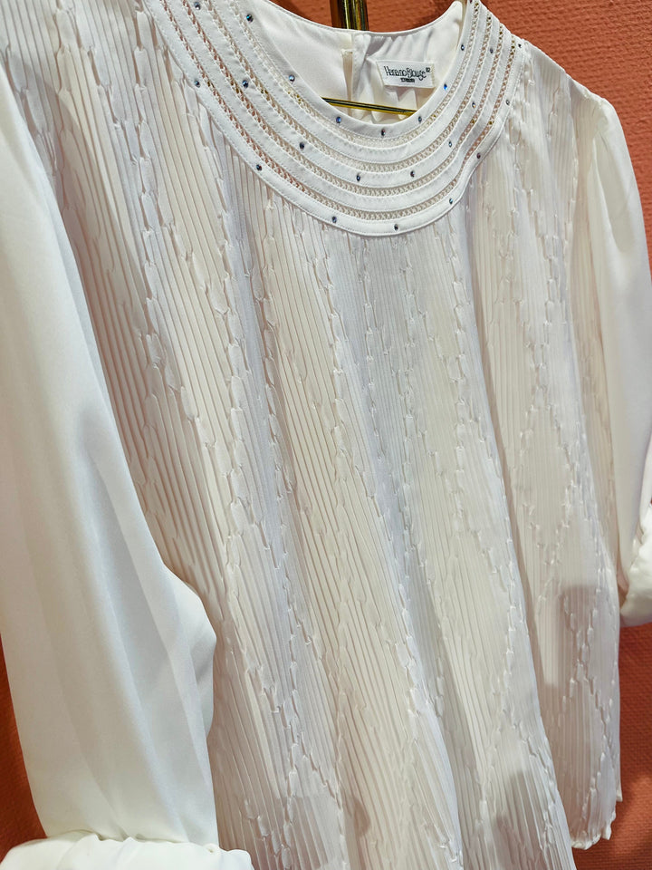 Vintage Vintage bluser M Vintagebluse - 260 Glittertind str M