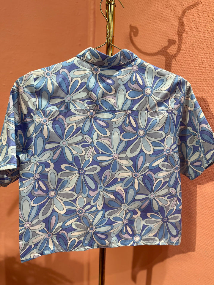Vintage Vintage bluser XS Vintagebluse - 265 Retrofest str XS