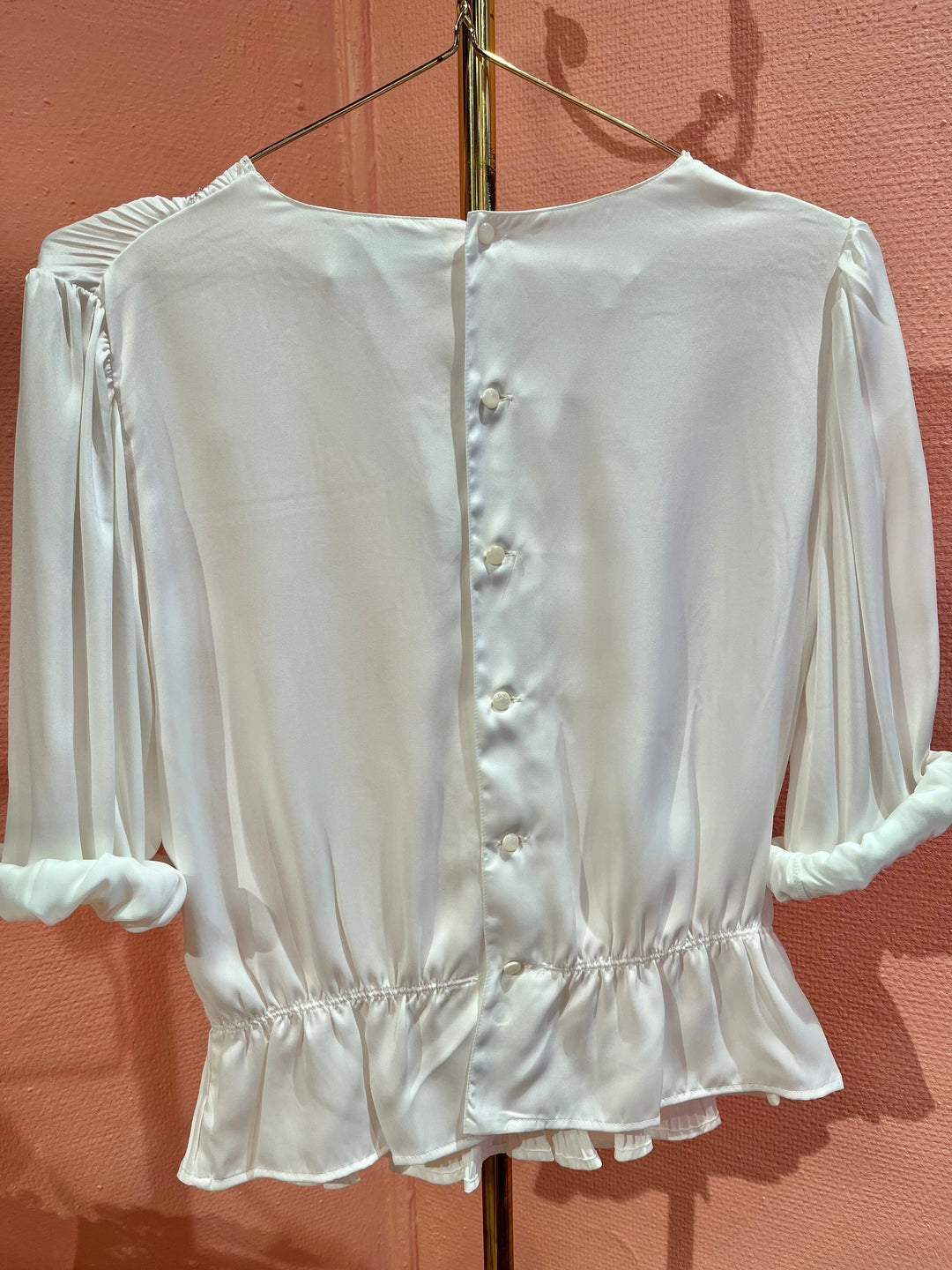Vintage Vintage bluser S Vintagebluse - 272 Snødronning str S