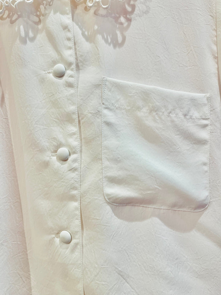 Vintage Vintage bluser S Vintagebluse - 277 Marengs str S