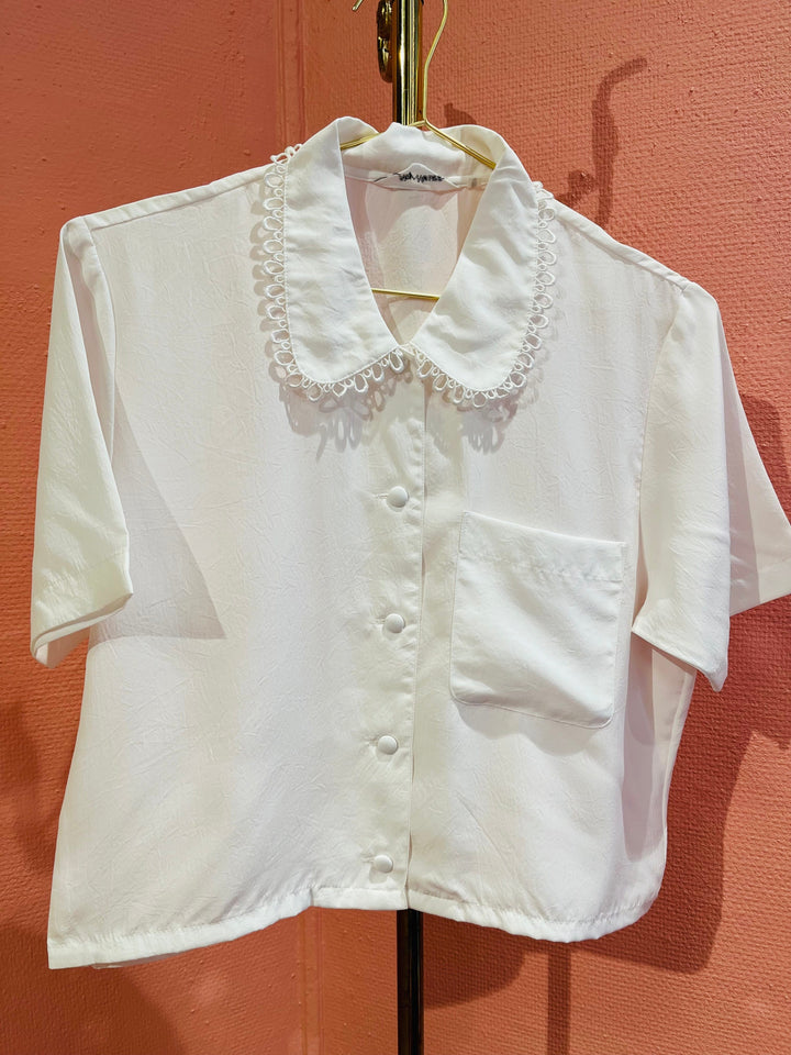 Vintage Vintage bluser S Vintagebluse - 277 Marengs str S