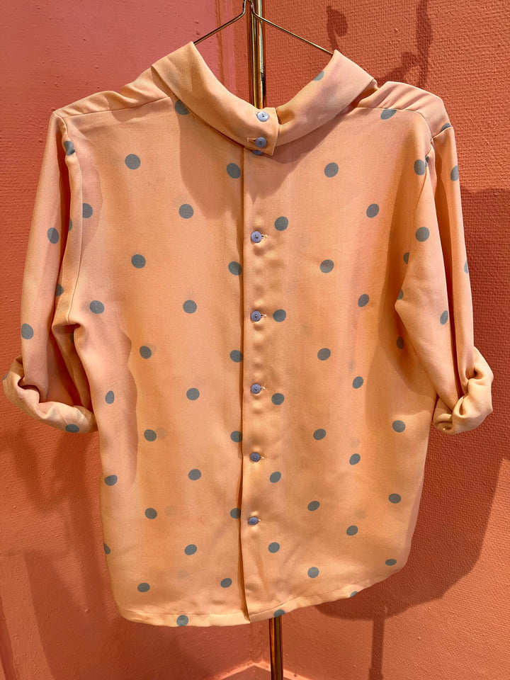 Vintage Vintage bluser S Vintagebluse - 320 Bobbly str S