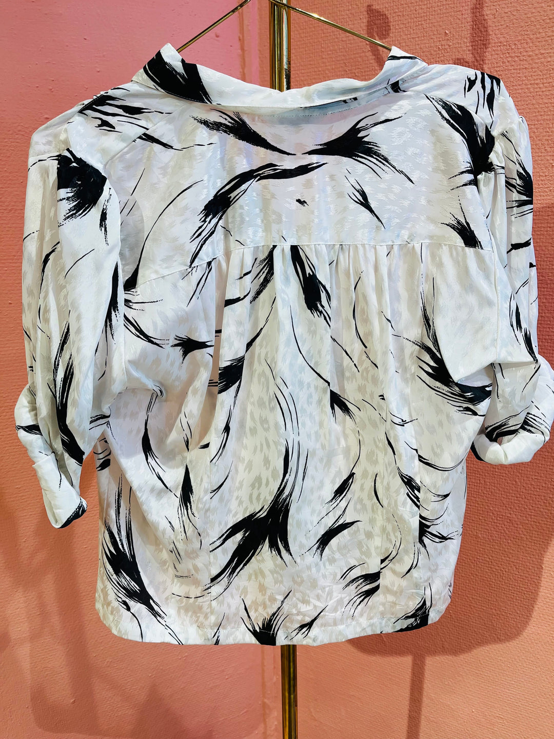 Vintage Vintage bluser M Vintagebluse - 324 Fjærvind str M