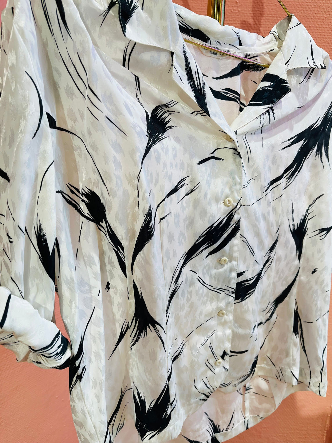 Vintage Vintage bluser M Vintagebluse - 324 Fjærvind str M