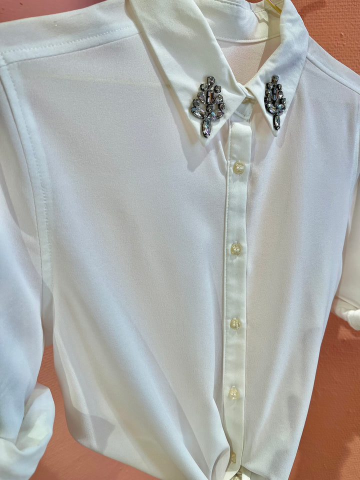 Vintage Vintage bluser S Vintagebluse - 326 Supersnipp str S