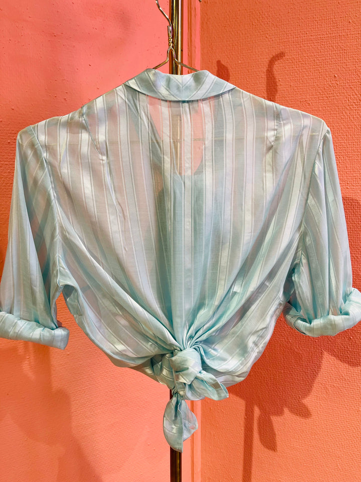 Vintage Vintage bluser S Vintagebluse - 330 Saftis str S