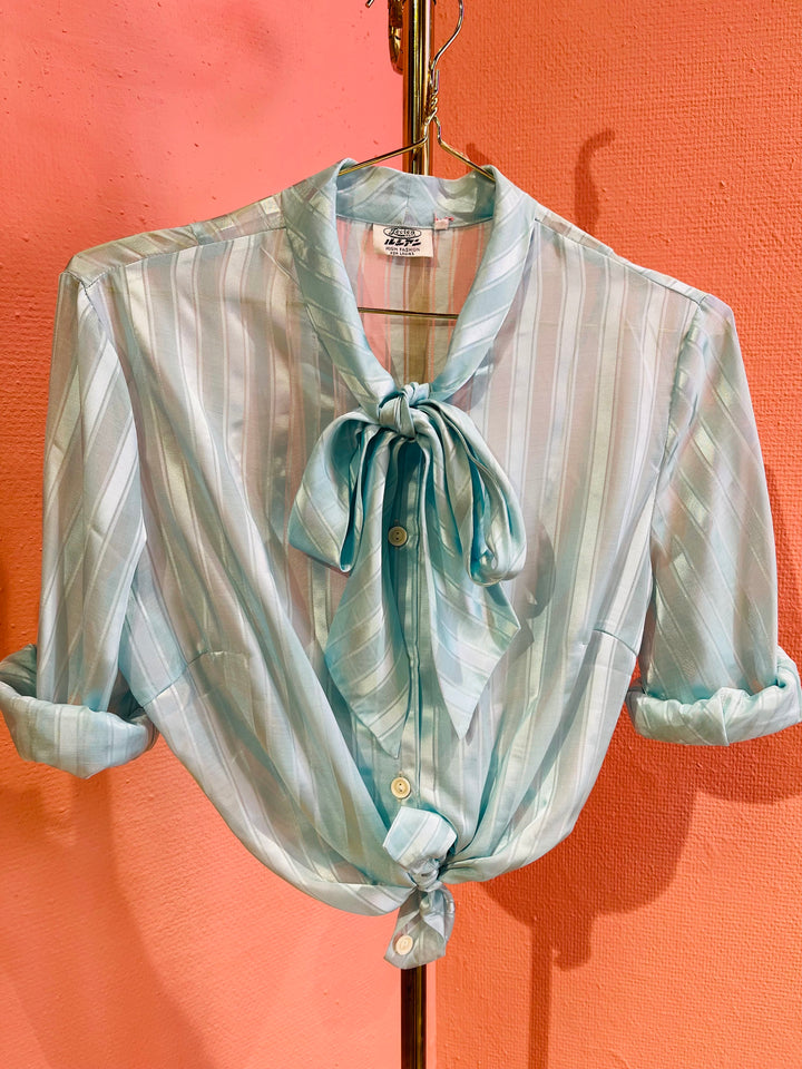 Vintage Vintage bluser S Vintagebluse - 330 Saftis str S