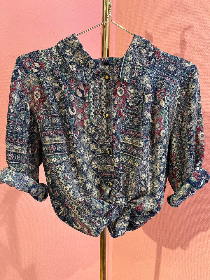 Vintage Vintage bluser M Vintagebluse - 350 Dekoria str M
