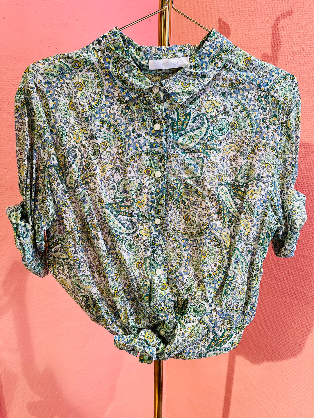 Vintage Vintage bluser S Vintagebluse - 351 Grønn Glede str S