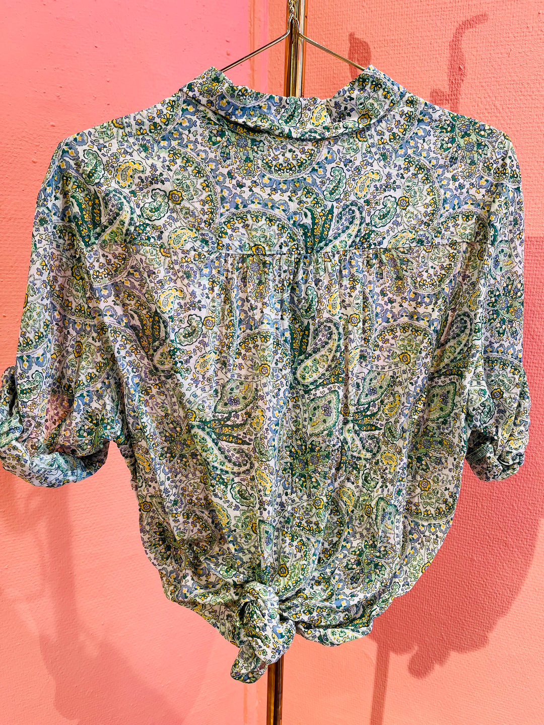 Vintage Vintage bluser S Vintagebluse - 351 Grønn Glede str S