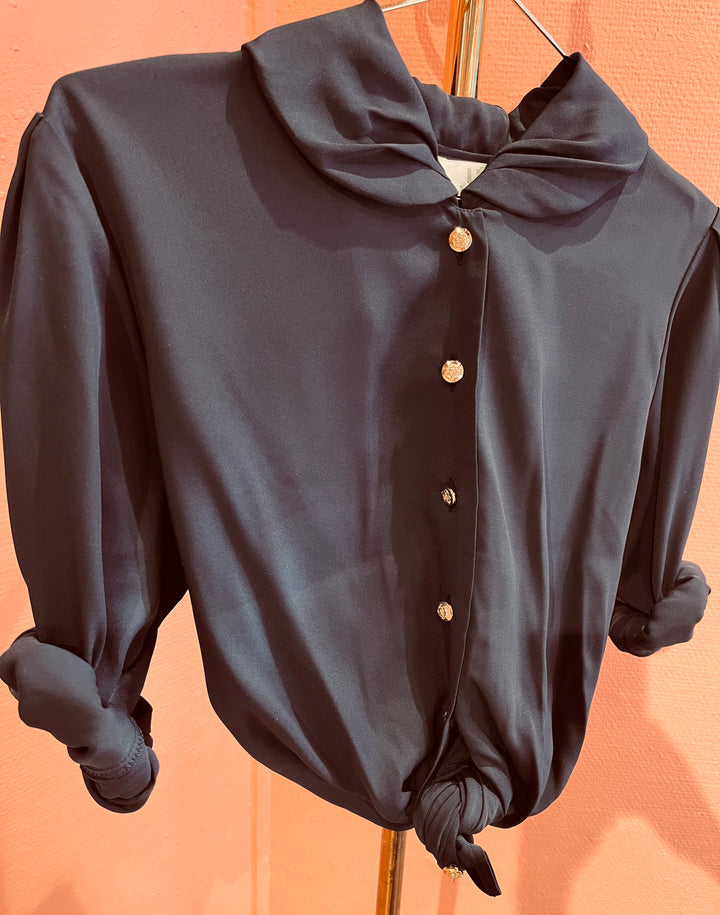 Vintage Vintage bluser S Vintagebluse - 352 Skumring str S