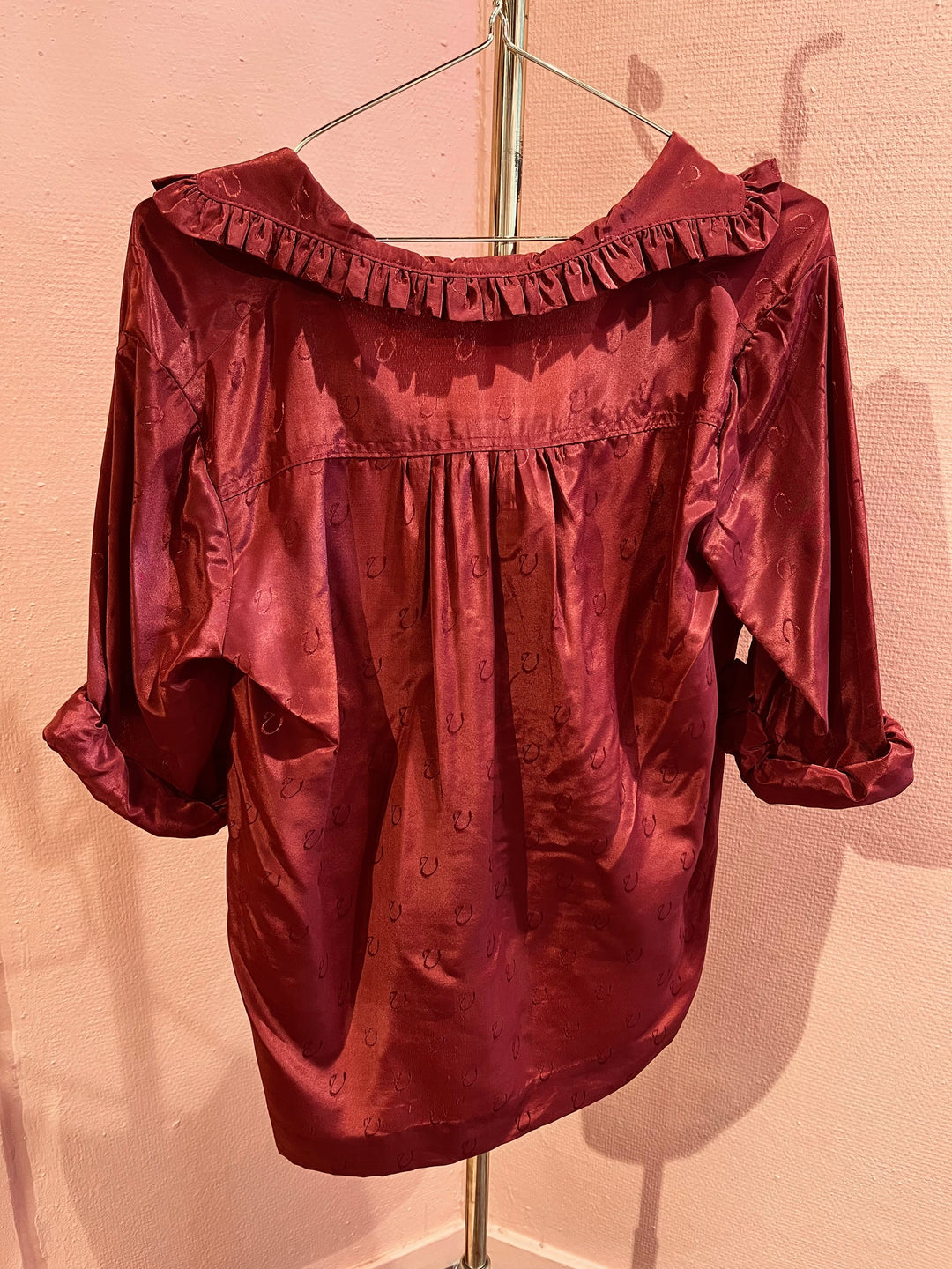 Vintage Vintage bluser M Vintagebluse - 354 Bølgeglimmer str M