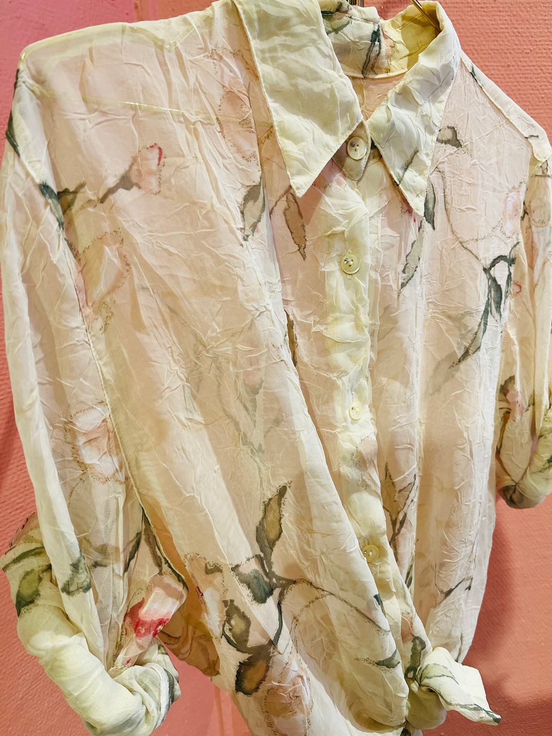 Vintage Vintage bluser L Vintagebluse - 355 Arie str L