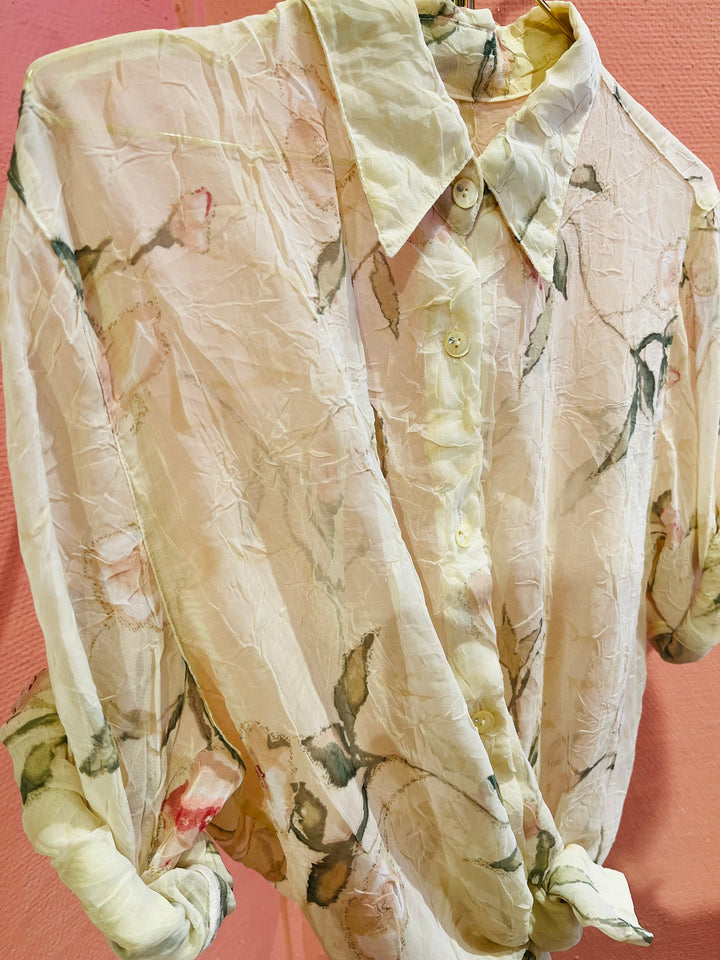 Vintage Vintage bluser L Vintagebluse - 355 Arie str L
