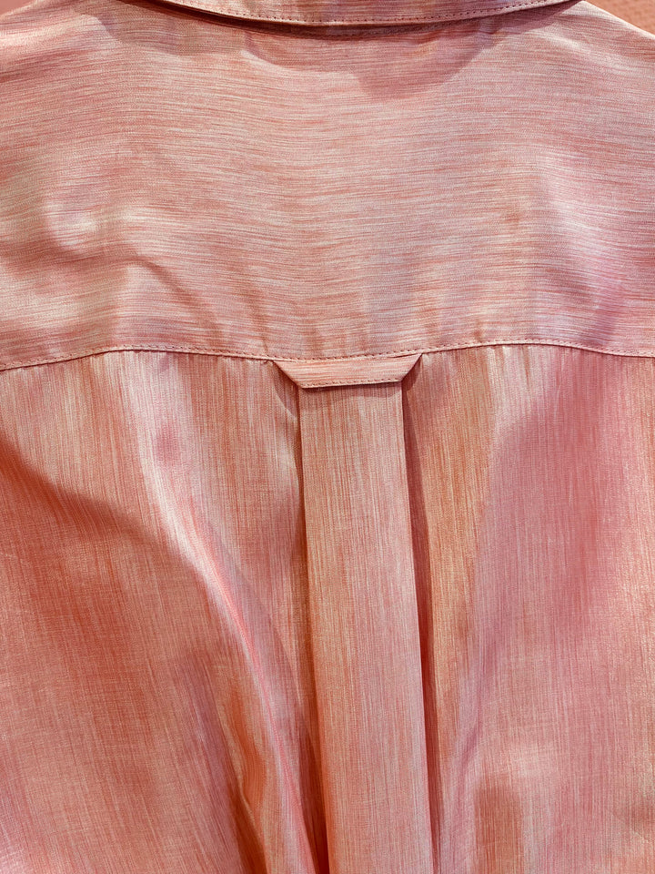 Vintage Vintage bluser M Vintagebluse - 357 Rosa glans str M