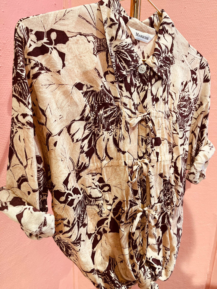 Vintage Vintage bluser S Vintagebluse - 361 Sløyfemagi str S