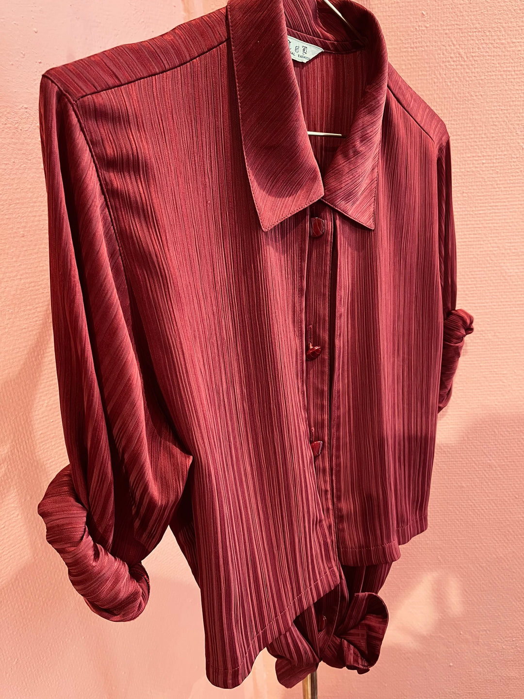 Vintage Vintage bluser M Vintagebluse - 363 Stripefall str M