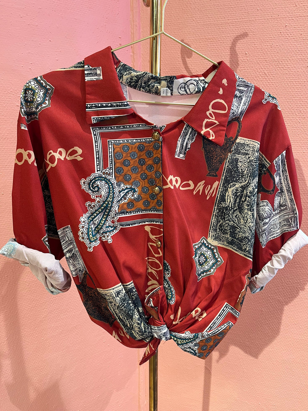 Vintage Vintage bluser L Vintagebluse - 365 Dekorlek str L