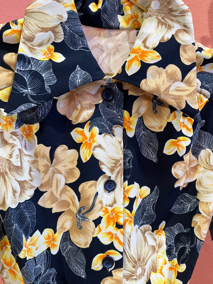 Vintage Vintage bluser S Vintagebluse - 367 Lysglimt str S