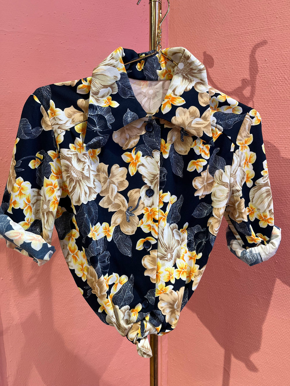 Vintage Vintage bluser S Vintagebluse - 367 Lysglimt str S
