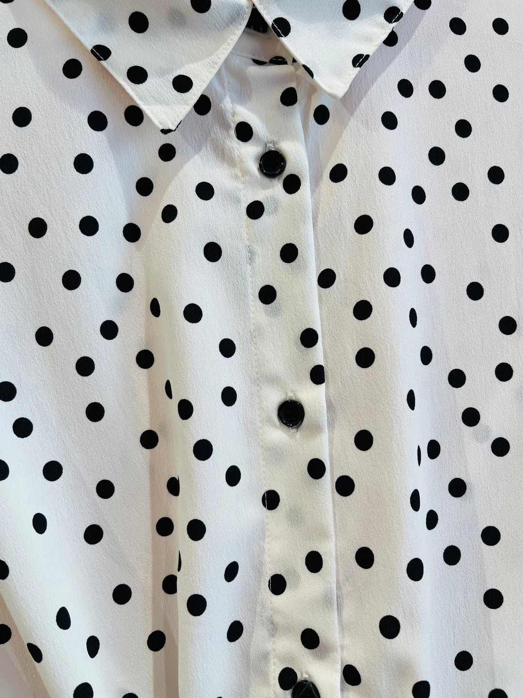 Vintage Vintage bluser L Vintagebluse - 368 Prikky str L