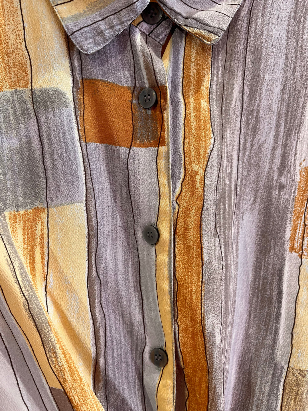 Vintage Vintage bluser M Vintagebluse - 376 Strek & strøk str M