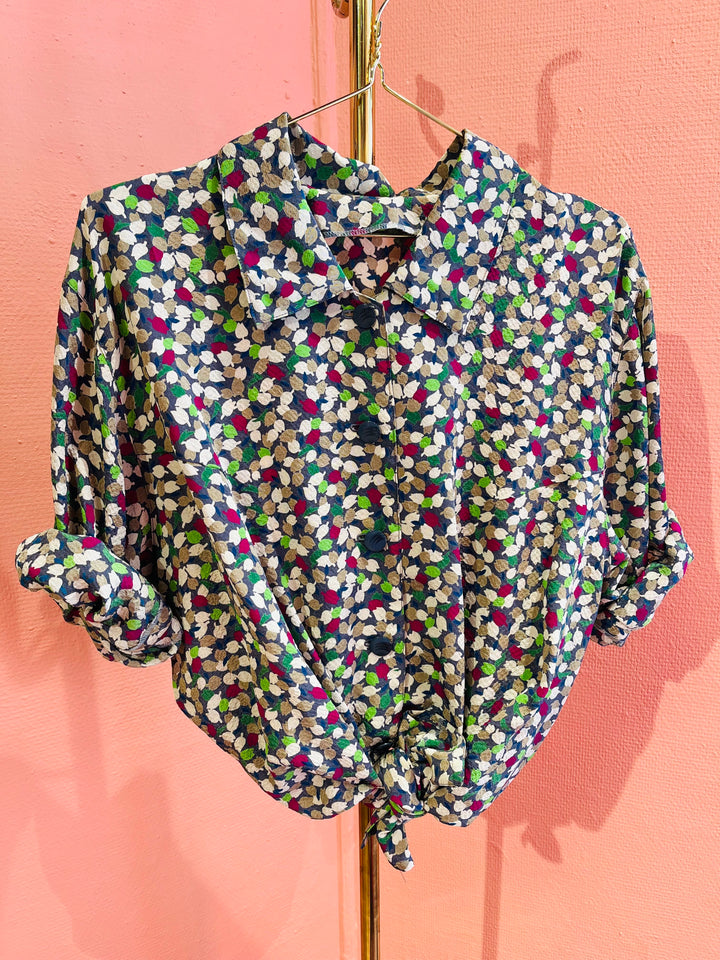 Vintage Vintage bluser L Vintagebluse - 377 Neondryss str L