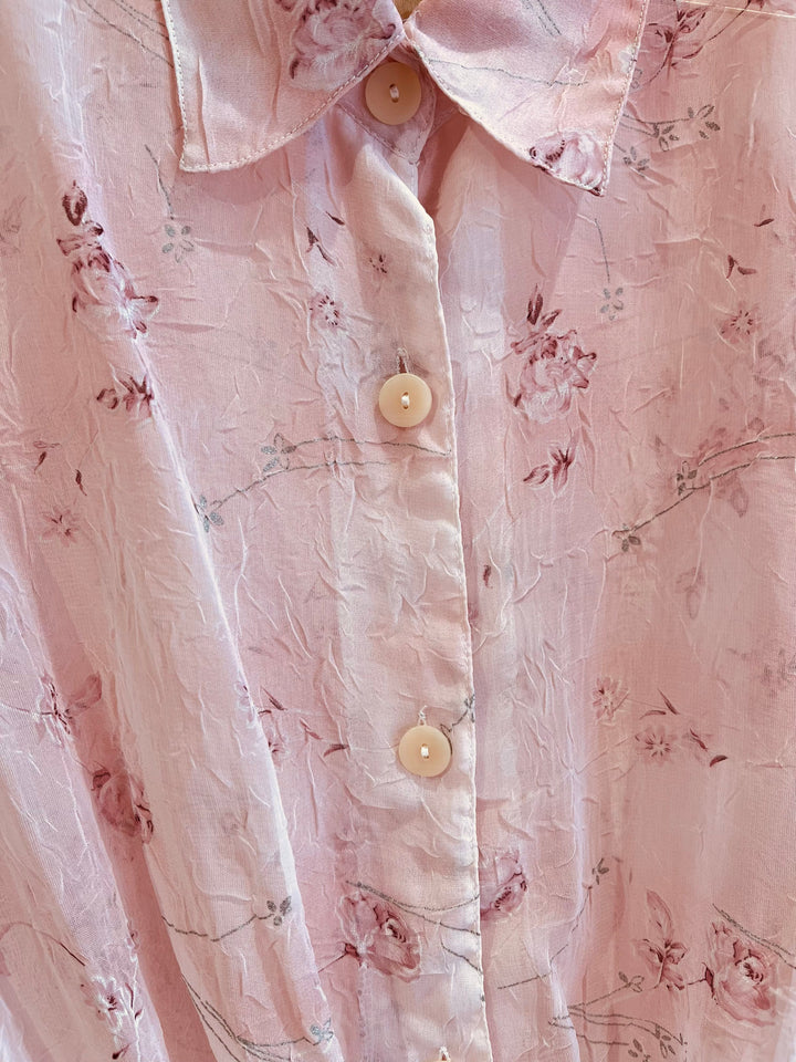 Vintage Vintage bluser M Vintagebluse - 378 Sommerkveld str M