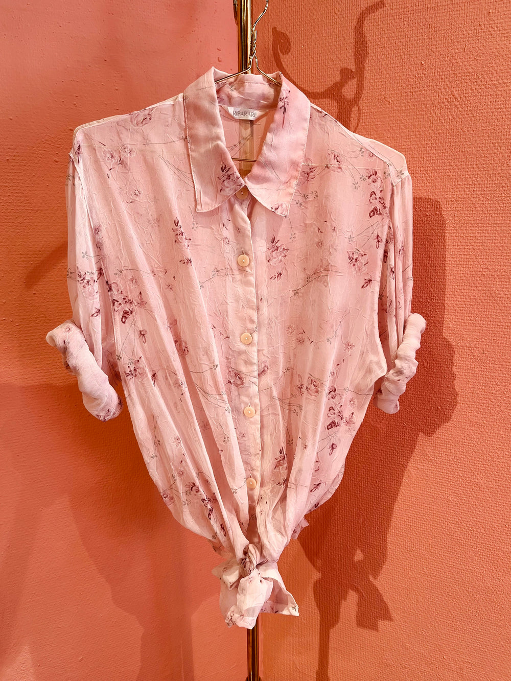 Vintage Vintage bluser M Vintagebluse - 378 Sommerkveld str M