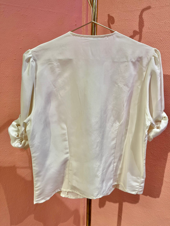 Vintage Vintage bluser S Vintagebluse - 390 Blondeidyll str S