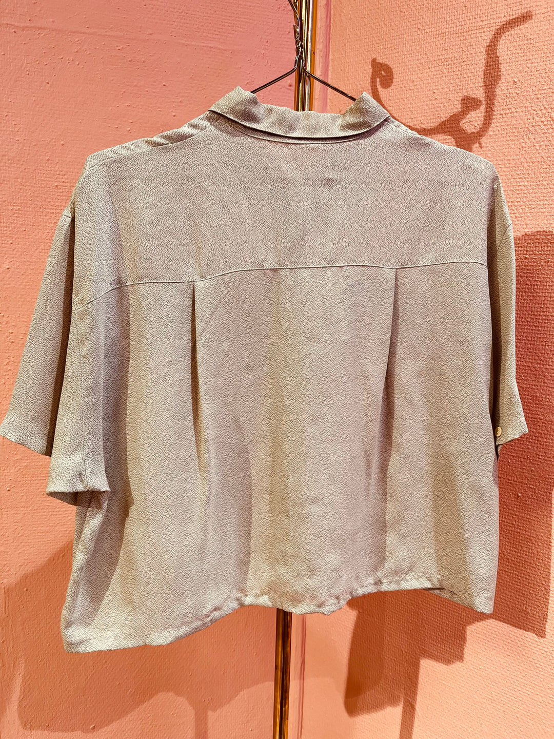 Vintage Vintage bluser L Vintagebluse - 395 Savanneglimt str L