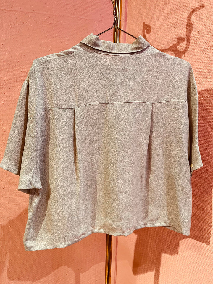 Vintage Vintage bluser L Vintagebluse - 395 Savanneglimt str L