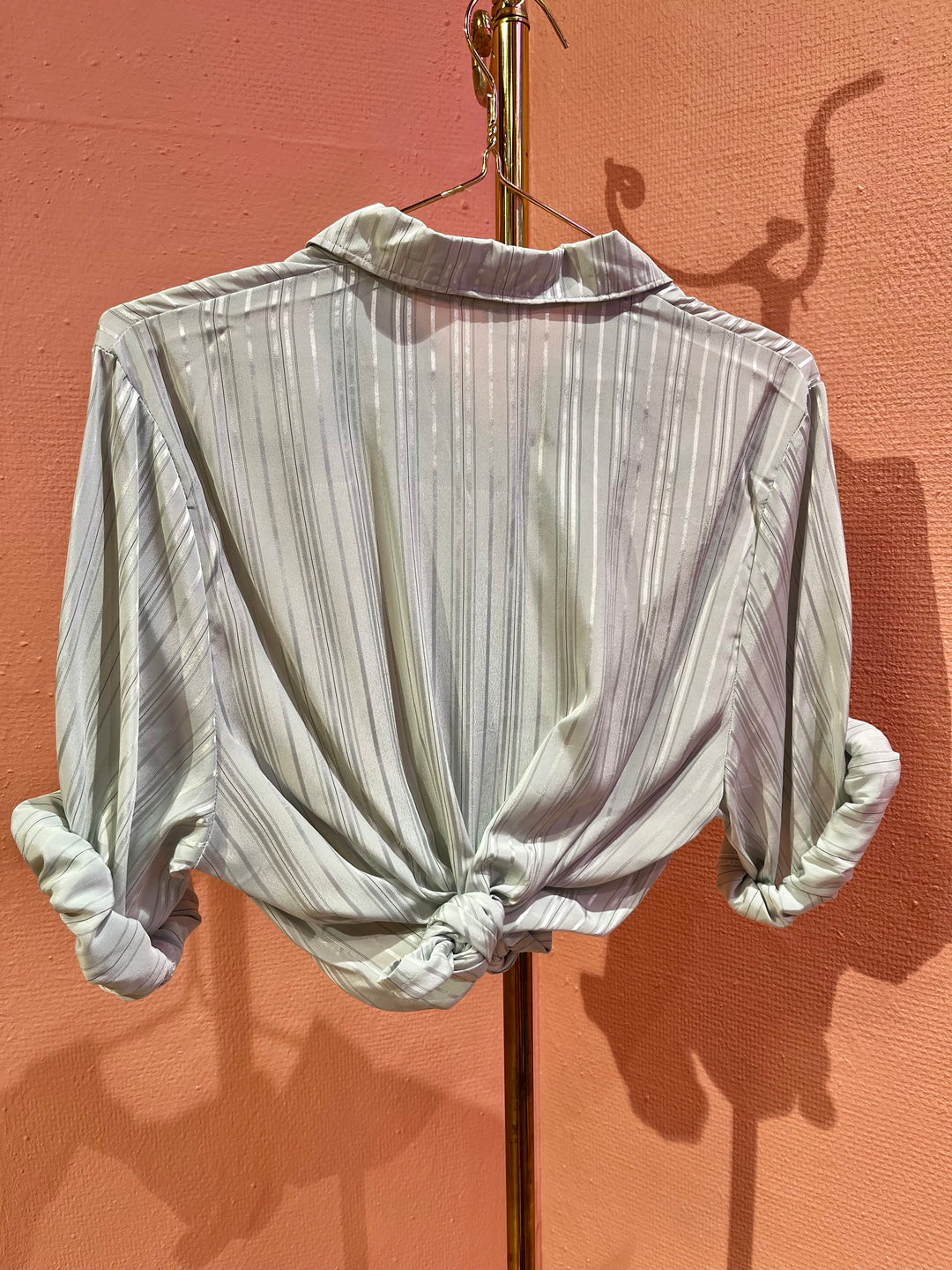 Vintage Vintage bluser M Vintagebluse - 401 Lekre linjer str M