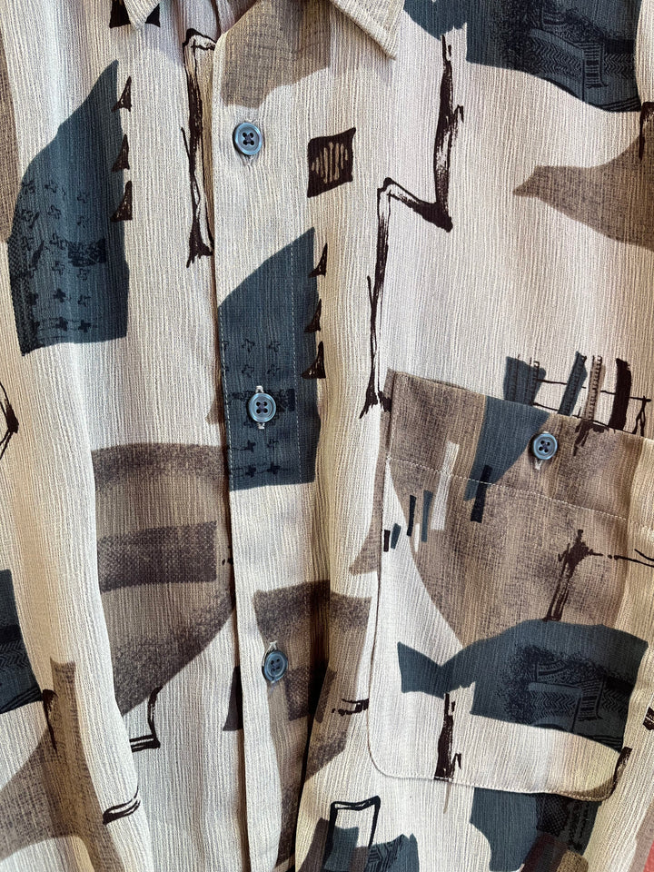 Vintage Vintage bluser L Vintagebluse - 407 Strokes str L