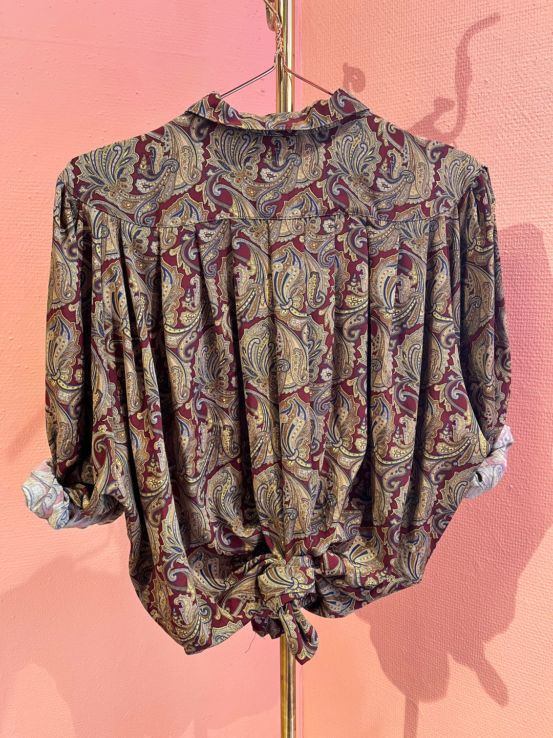 Vintage Vintage bluser L Vintagebluse - 410 Barokk str L