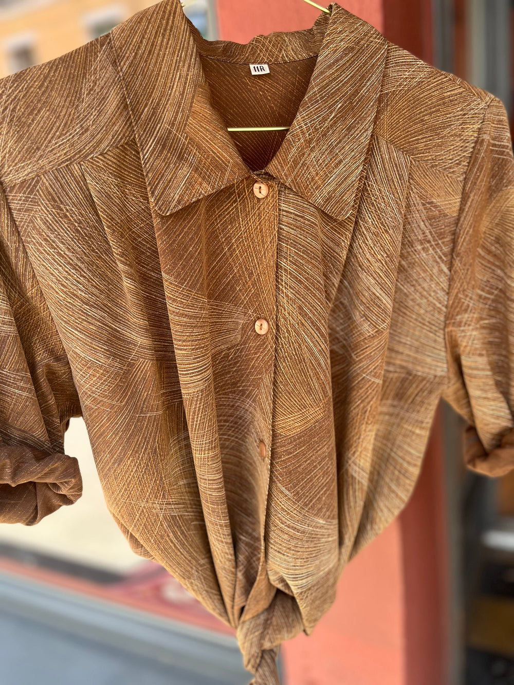 Vintage Vintage bluser L Vintagebluse - 418 Strålek str L