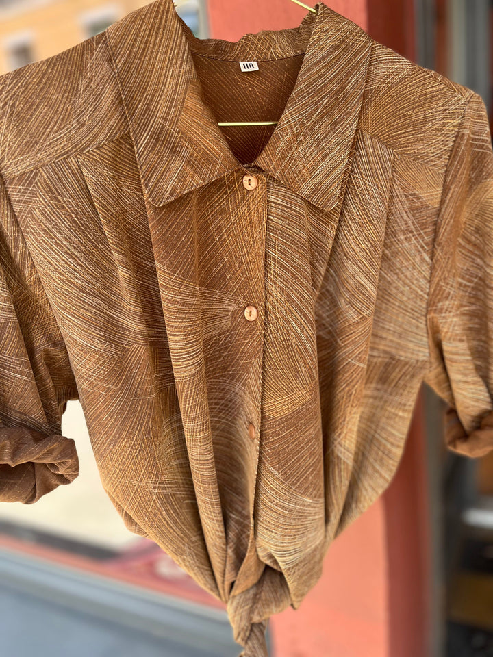 Vintage Vintage bluser L Vintagebluse - 418 Strålek str L