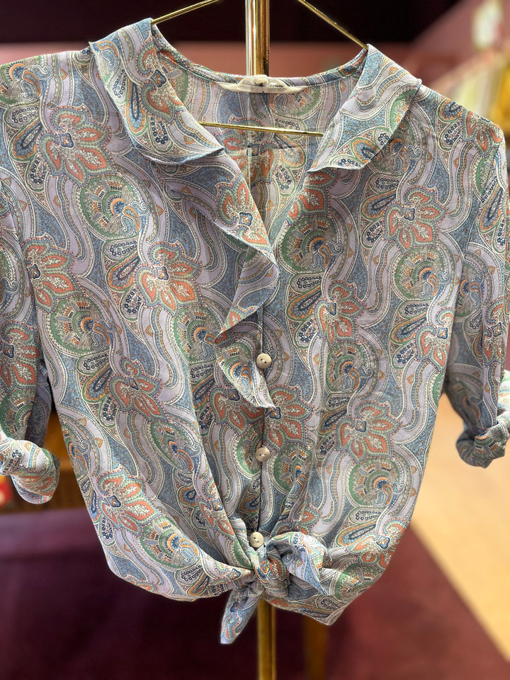 Vintage Vintage bluser S Vintagebluse - 420 Svever str S