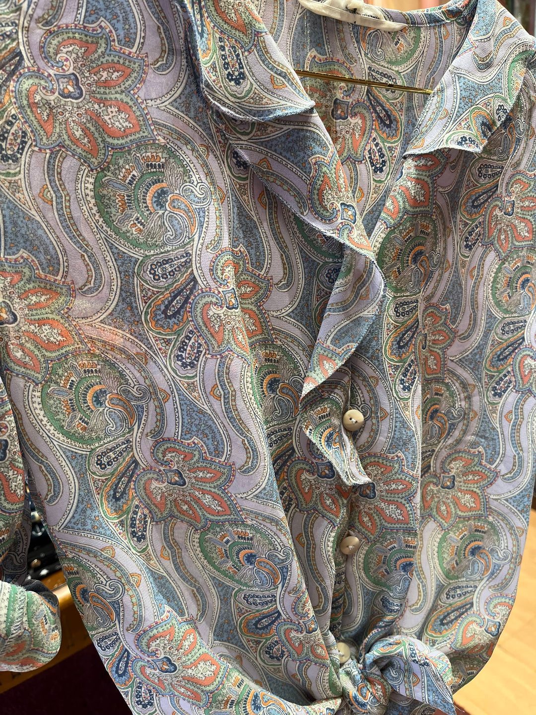Vintage Vintage bluser S Vintagebluse - 420 Svever str S