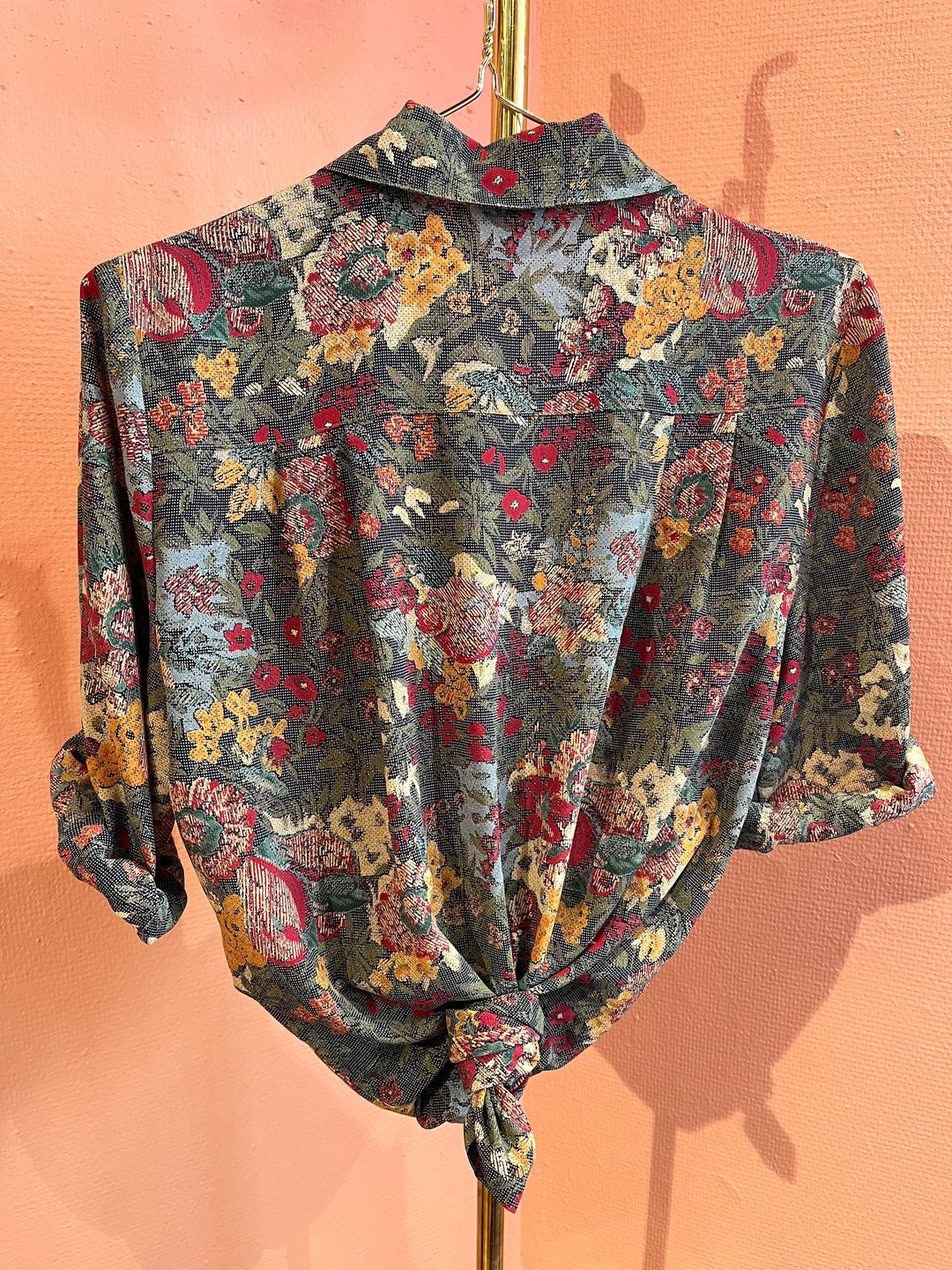Vintage Vintage bluser L Vintagebluse - 423 Landskap str L