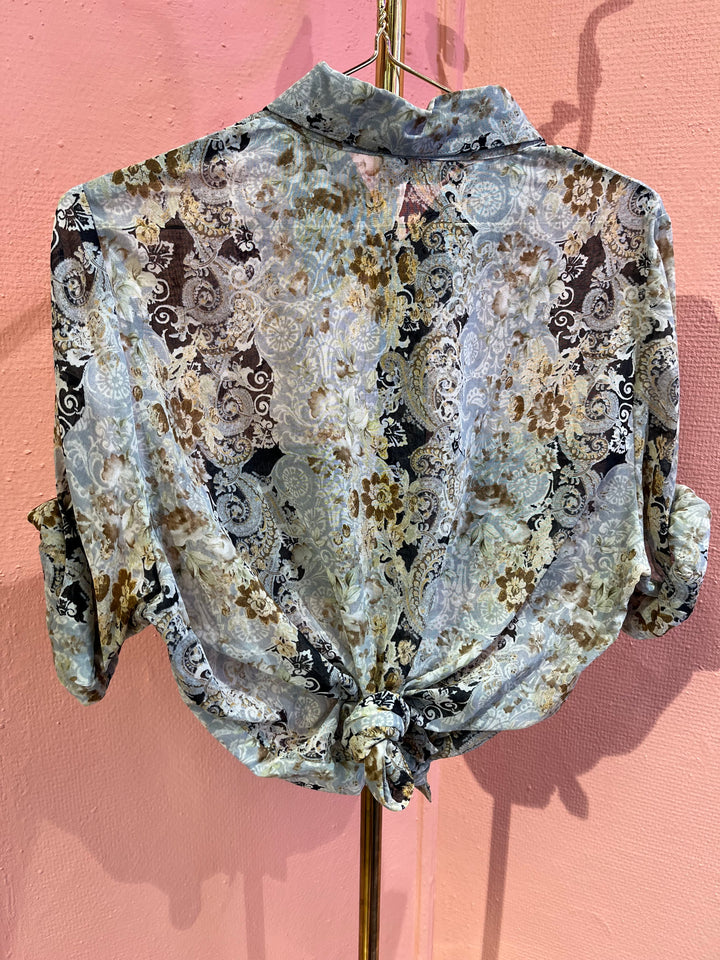 Vintage Vintage bluser S Vintagebluse - 430 Dekoriao str S