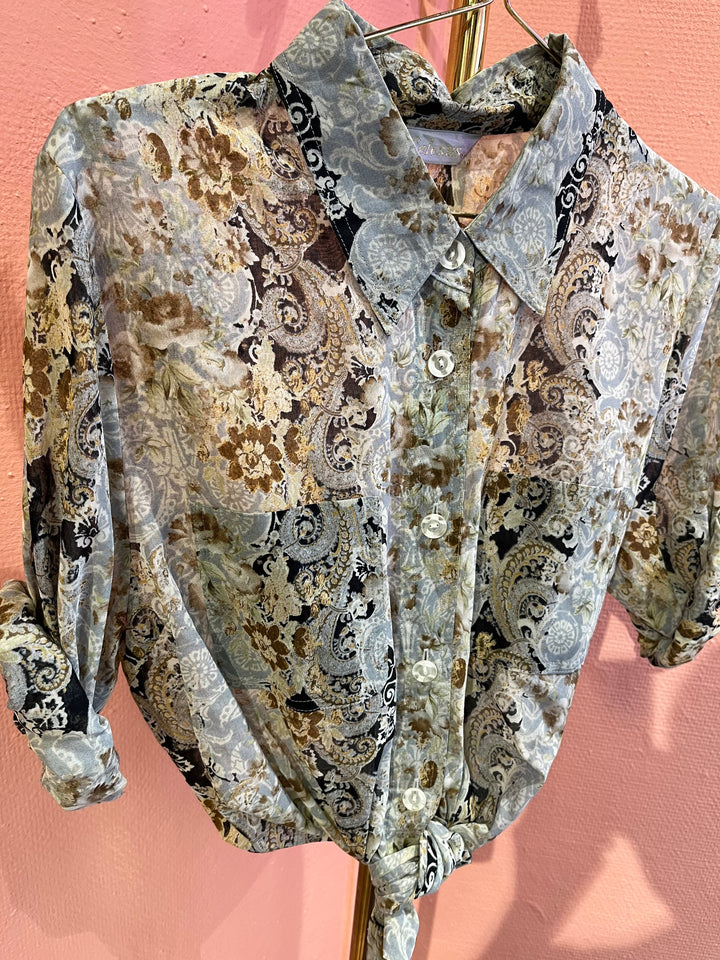 Vintage Vintage bluser S Vintagebluse - 430 Dekoriao str S