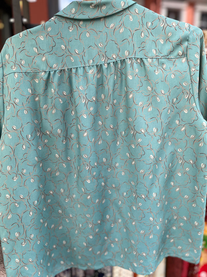 Vintage Vintage bluser S Vintagebluse - 432 Sommerkveld str S