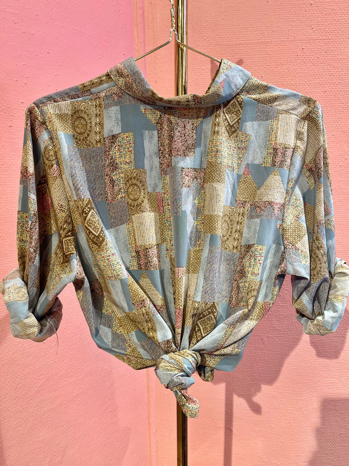 Vintage Vintage bluser S Vintagebluse - 435 Romance str S