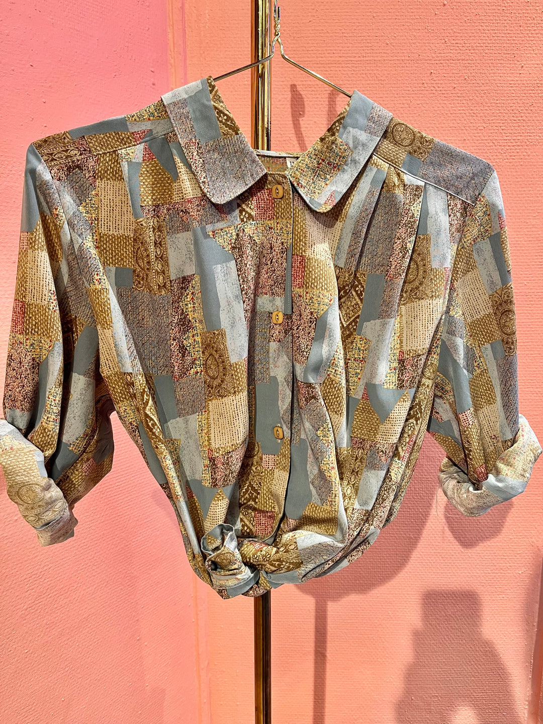 Vintage Vintage bluser S Vintagebluse - 435 Romance str S