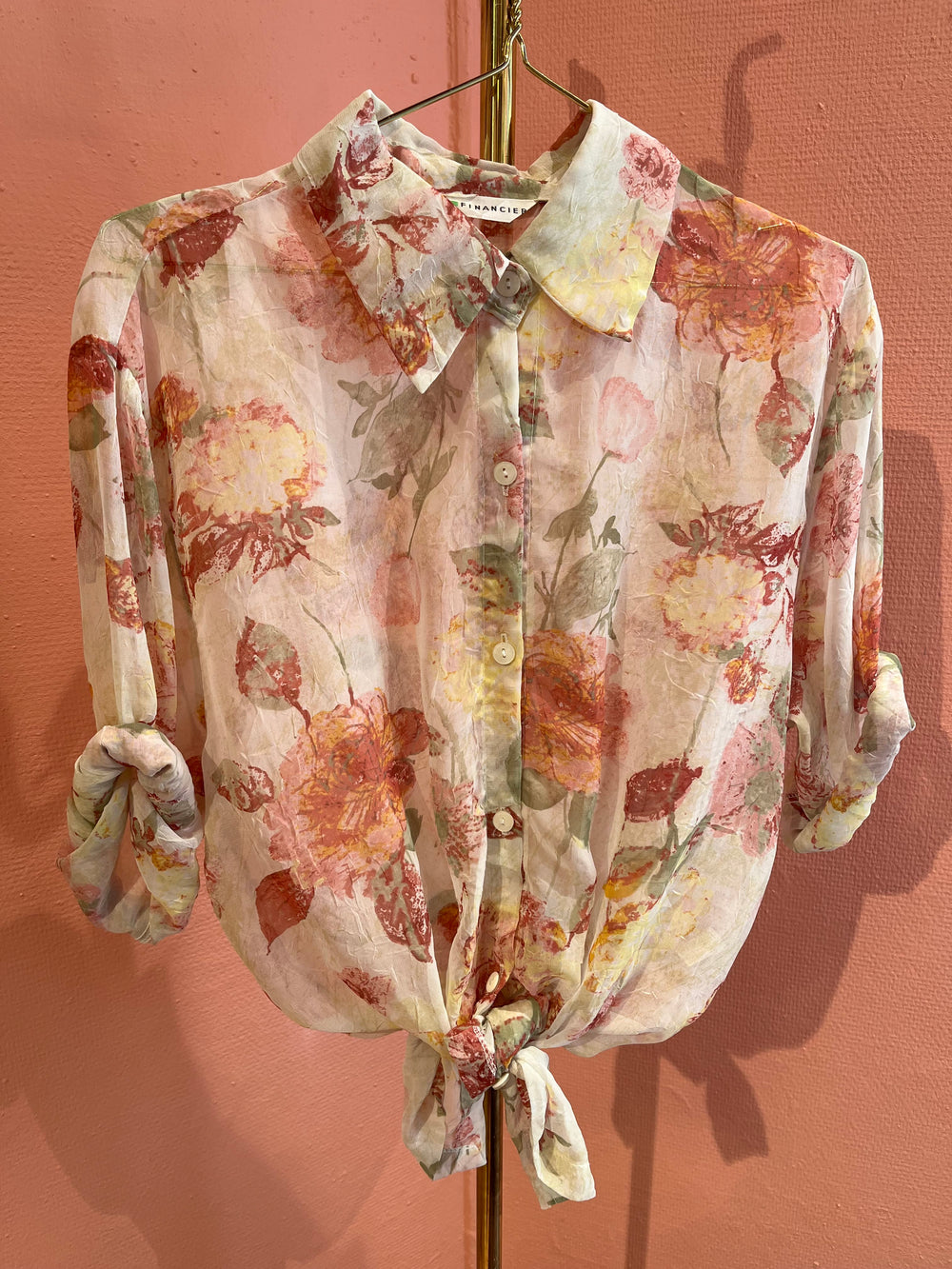 Vintage Vintage bluser L Vintagebluse - 440 English rose str L