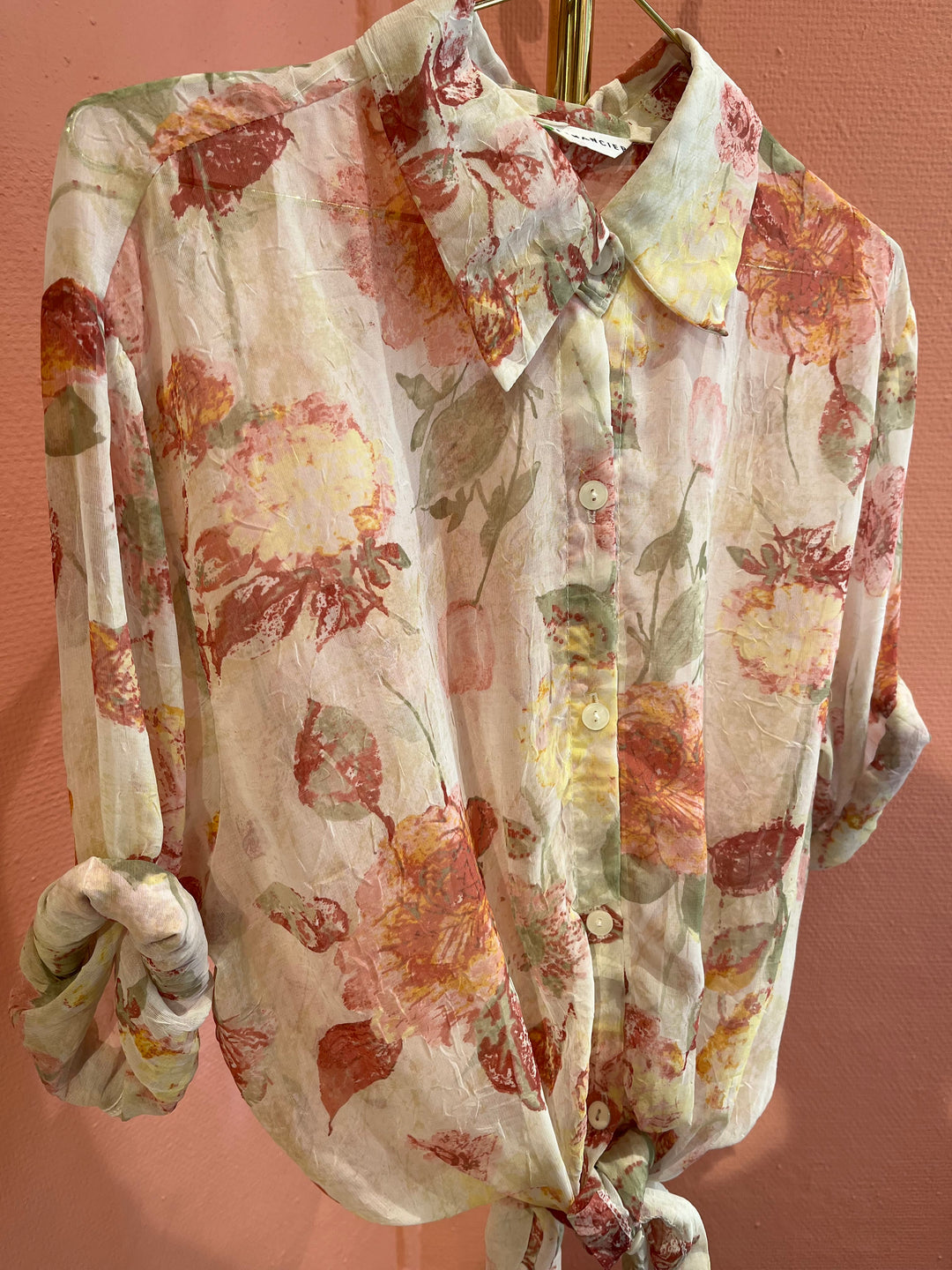 Vintage Vintage bluser L Vintagebluse - 440 English rose str L