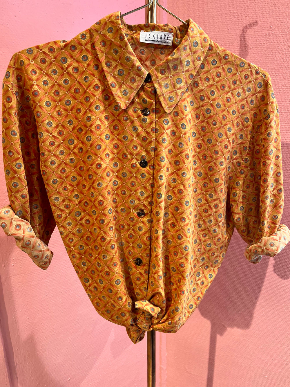Vintage Vintage bluser M Vintagebluse - 442 Sirkelspill str M