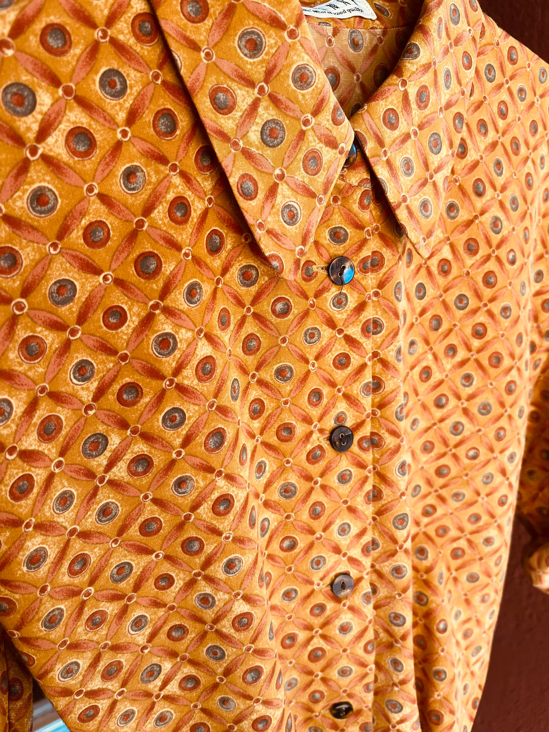 Vintage Vintage bluser M Vintagebluse - 442 Sirkelspill str M