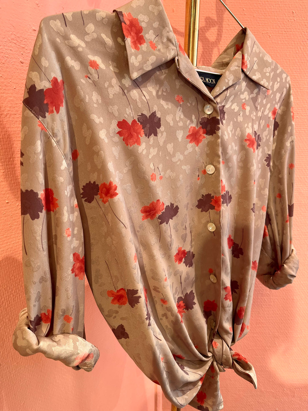 Vintage Vintage bluser L Vintagebluse - 443 Sandy str L